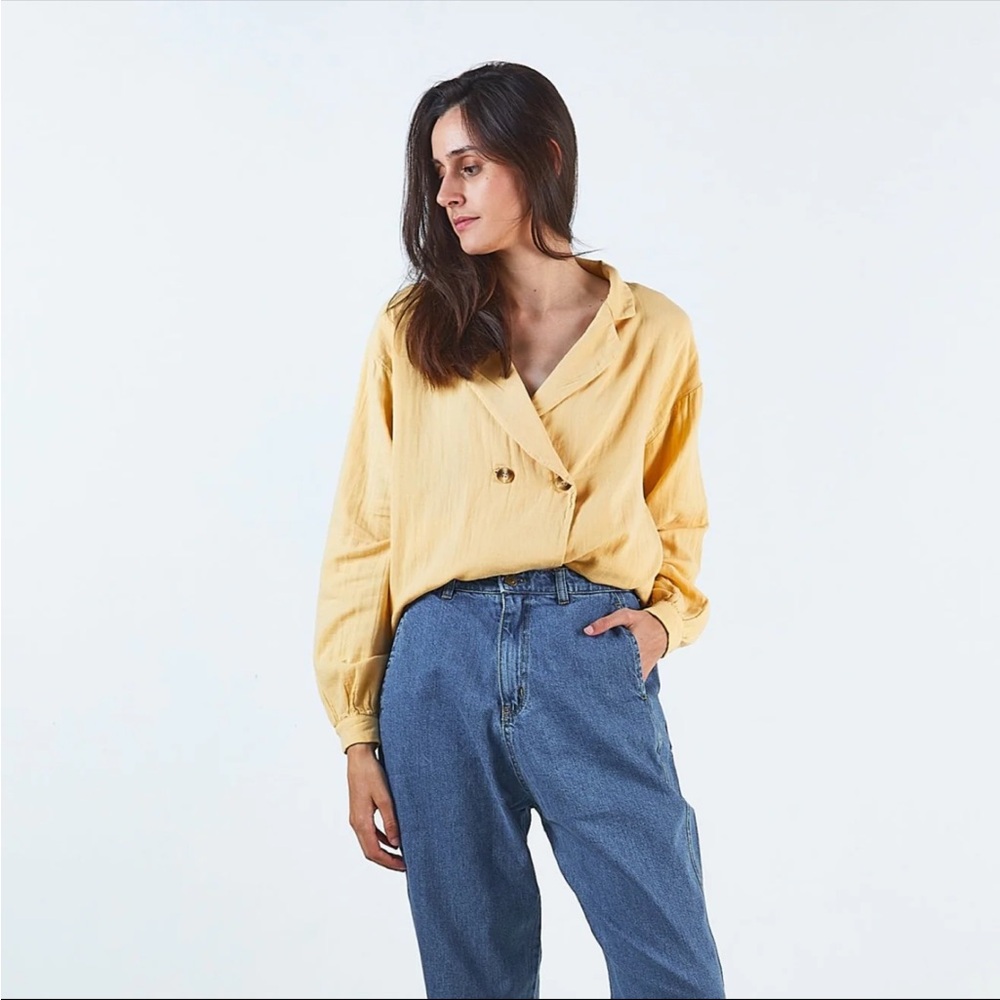 Poudre Organic VESTE MARGUERITE GAZE in Sahara Sun